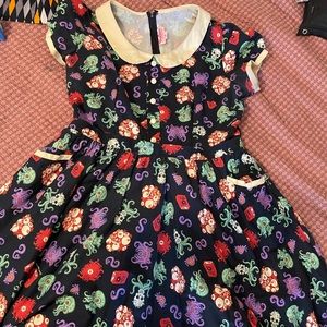 Pinup Girl Clothing - Cthulhu DeeDee Dress